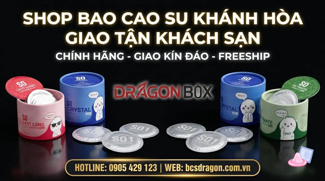 Shop bao cao su Khánh Hòa giao tận khách sạn